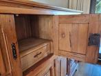 Eikenhouten buffetkast, Ophalen, Gebruikt, 100 tot 150 cm, Rustiek