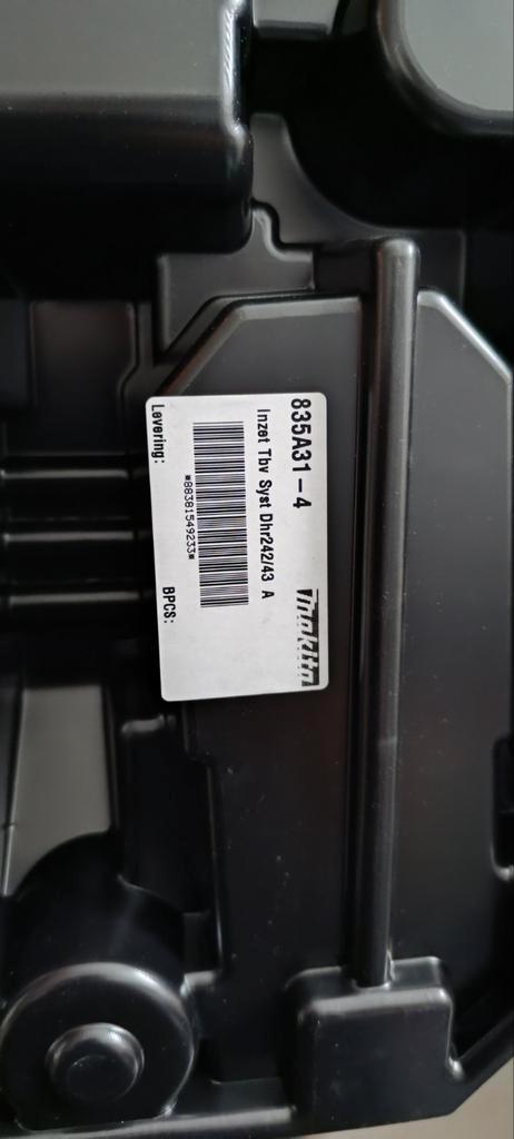 Makita M-box inleg, Elektronische apparatuur, Onderdelen en Toebehoren, Nieuw, Ophalen of Verzenden