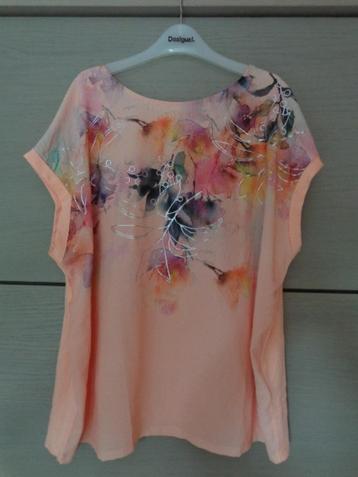 Shirt met bloemenprint (maat 50) nooit gedragen beschikbaar voor biedingen