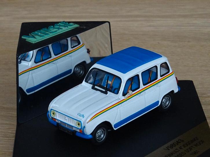 1981 Renault 4 Jogging, Hobby en Vrije tijd, Modelauto's | 1:43, Zo goed als nieuw, Auto, Ophalen of Verzenden