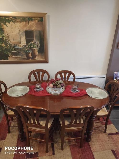 Table à manger et buffet en bois de cerisier très bon état, Maison & Meubles, Tables | Tables à manger, Utilisé, Cinq personnes ou plus