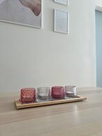 Set bougeoirs en verre - Maisons du Monde, Ophalen, Zo goed als nieuw