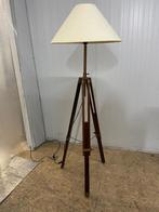Houten lamp, Ophalen, Zo goed als nieuw, Hout, 75 cm of meer