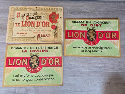 Aalst alost lion dor, Verzamelen, Merken en Reclamevoorwerpen, Ophalen of Verzenden