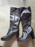 Nero Giardini leren laarzen maat 39, Kleding | Dames, Schoenen, Ophalen of Verzenden, Zo goed als nieuw, Bruin