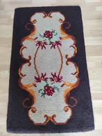 Vintage tapijt Smyrna wol, 50 tot 100 cm, Bruin, 100 tot 150 cm, Gebruikt