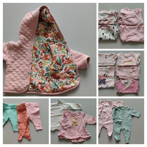 kleding bundel meisjes 50/56 lente, Kinderen en Baby's, Babykleding | Baby-kledingpakketten, Zo goed als nieuw, Maat 56, Ophalen of Verzenden