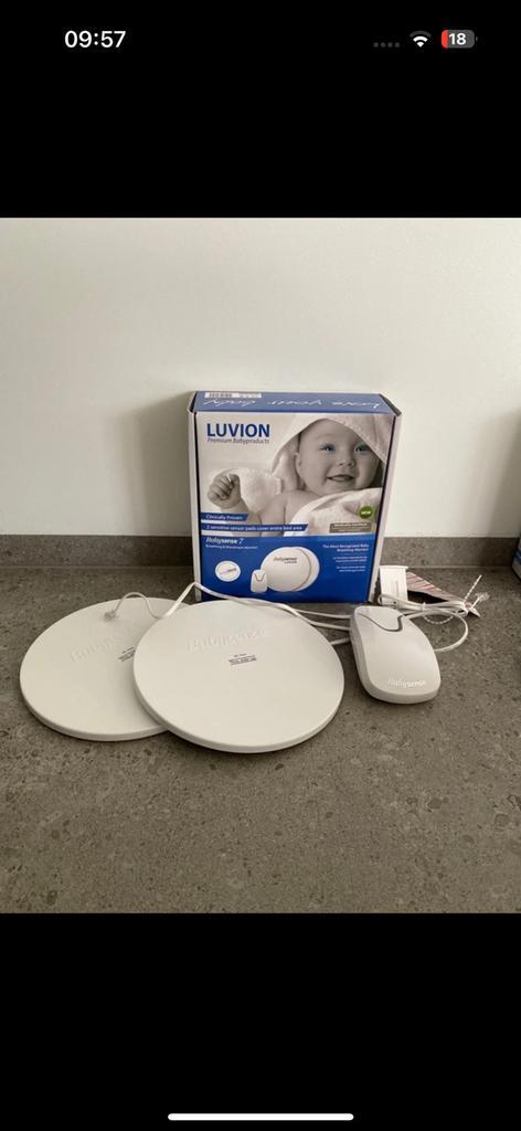 Luvion babysense ademhalingsmonitor sensormatjes, Enfants & Bébés, Babyphones, Comme neuf, Enlèvement ou Envoi