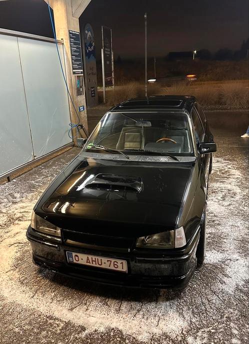 Opel Kadett E V6 250 pk niet zomaar een auto, Auto's, Opel, Particulier, Kadett, Benzine, Euro 1, 3 deurs, Handgeschakeld, Zwart