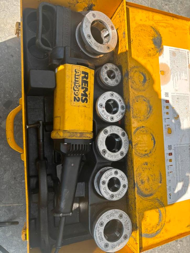 À vendre– Filière électrique REMS Amigo + coffret filières, Bricolage & Construction, Boîtes à outils, Comme neuf, Enlèvement