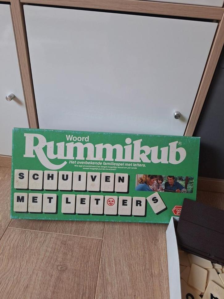 Woord rummikub, Diversen, Schoolborden, Gebruikt, Ophalen of Verzenden