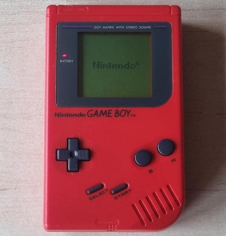 Nintendo Game Boy Classic DMG-01 Console RED ( Mooie Staat ), Games en Spelcomputers, Spelcomputers | Nintendo Game Boy, Game Boy Classic