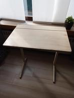 oud schoolbankje, Ophalen, Gebruikt