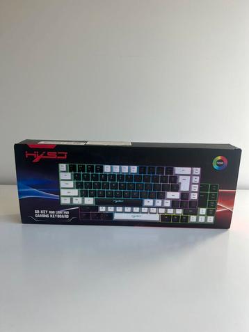 Clavier de jeu mécanique, Clavier gamer, Azerty, Comme neuf, Sans fil