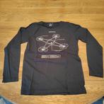 Donkerblauwe t-shirt met lange mouwen BESTies met drone, Kinderen en Baby's, Ophalen of Verzenden, Zo goed als nieuw, Besties