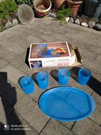 Nieuw plastieken drinkset van Quelle, 6-delig, Caravans en Kamperen, Ophalen of Verzenden, Zo goed als nieuw