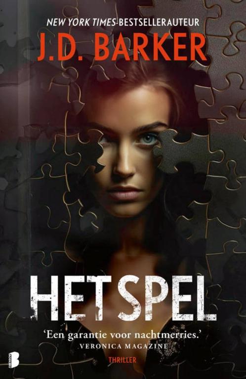 J.D. Barker - Het spel, Boeken, Thrillers, Zo goed als nieuw, Nederland, Ophalen of Verzenden