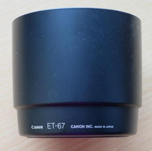 Canon ET-67 Paresoleil d'objectif Compatible EF 100 f/2,8, Audio, Tv en Foto, Fotografie | Fotostudio en Toebehoren, Gebruikt