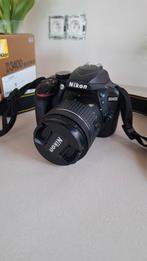 Nikon D3400 met lens 18-55 mm, Audio, Tv en Foto, Fotocamera's Digitaal, Spiegelreflex, Ophalen of Verzenden, Zo goed als nieuw