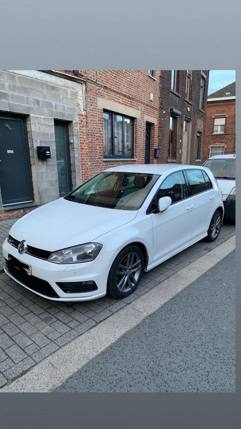 Golf 7 1.6 tdi r Line pack 180 000km euro 5b 2014, Autos, Volkswagen, Particulier, Golf, Bluetooth, Diesel, Euro 5, Berline, Blanc