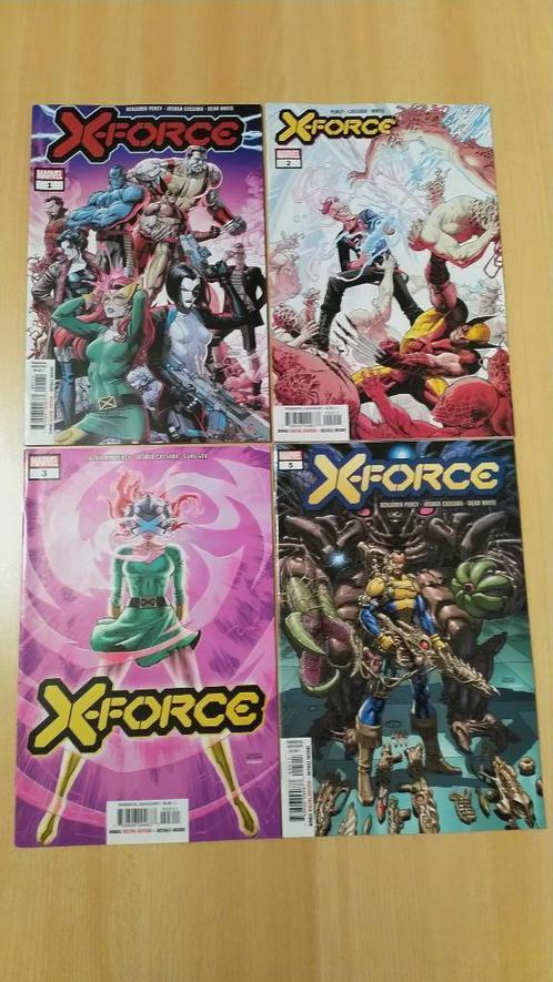 Marvel Comics - X-Force (2019) # 1-3 + 5 (1st printings), Livres, BD | Comics, Utilisé, Plusieurs comics, Amérique, Enlèvement ou Envoi
