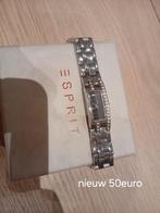 Horloge esprit, Handtassen en Accessoires, Horloges | Dames, Ophalen, Zo goed als nieuw, Zilver, Polshorloge