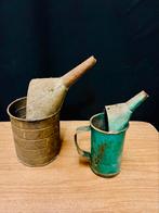 Oude olie kannen, Antiek en Kunst, Curiosa en Brocante, Ophalen