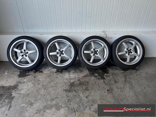 Zomerbanden set op 18" velgen Audi TT MK1, Autos : Pièces & Accessoires, Pneus & Jantes, Pneus et Jantes, Pneus été, 18 pouces