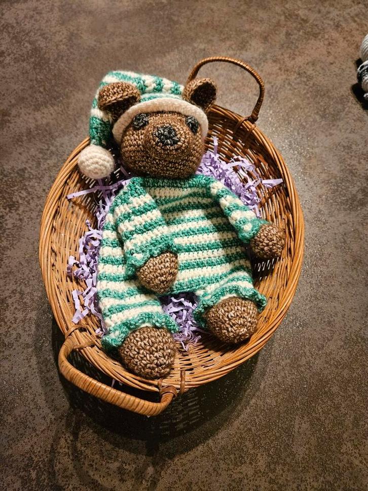 Gehaakte lappenpoppen, origineel geboortecadeau, Kinderen en Baby's, Kraamcadeaus en Geboorteborden, Nieuw, Ophalen of Verzenden