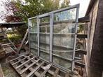 Alu raam br 2540 x h 2160 grijs, Doe-het-zelf en Bouw, Ophalen, Gevelraam of Ruit, Nieuw, 160 cm of meer
