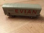 LIMA gesloten wagon EVIAN - H0, Hobby en Vrije tijd, Modeltreinen | H0, Gebruikt, Gelijkstroom, Wagon, Ophalen of Verzenden