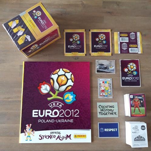 Panini EURO 2012 Volledige stickerset + album + stickerbox, Verzamelen, Sportartikelen en Voetbal, Nieuw, Poster, Plaatje of Sticker