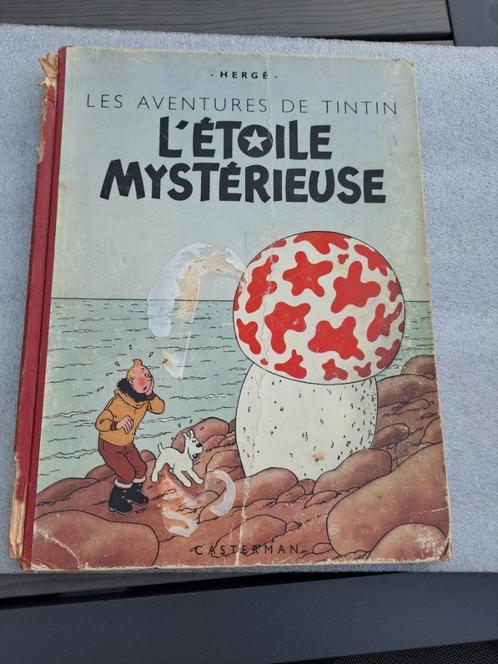 Kuifje De mysterieuze ster EO A18 1942 DR Hergé Casterman, Boeken, Stripverhalen, Gelezen, Eén stripboek, Ophalen of Verzenden