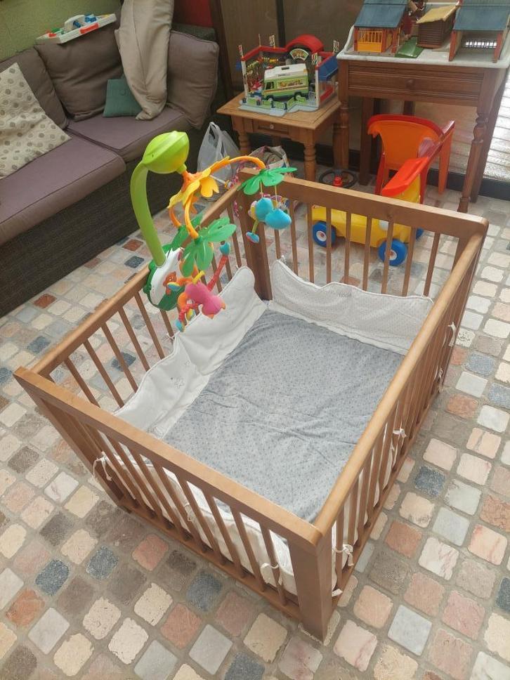 Park, Kinderen en Baby's, Babyparken, Gebruikt, Rechthoekig, In hoogte verstelbaar, Ophalen