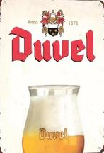 Reclamebord vintage Duvel (10) - mancave poolhouse nieuw, Verzamelen, Ophalen of Verzenden, Nieuw, Reclamebord