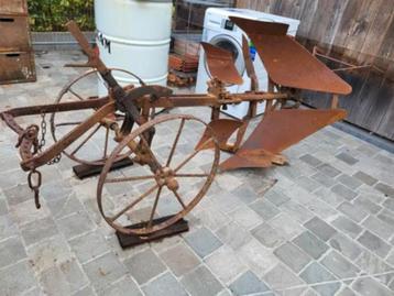 Charrue en fer antique, Enlèvement