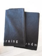 2 badmatten, Huis en Inrichting, Ophalen of Verzenden, Zo goed als nieuw, Zwart