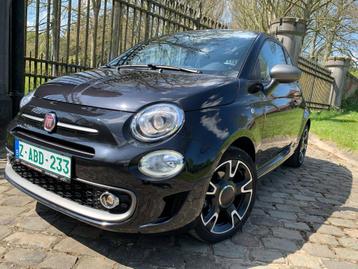 fiat 500 sport editie 1.2 **42000km** cruise **navi **alu **, Auto's, Fiat, Voorwielaandrijving, 4 zetels, Lederen bekleding, Leder en Stof