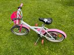 Decathlon 16 inch kinderfiets met mand, Zo goed als nieuw, 16 inch