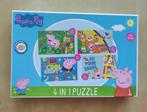 Set van 4 puzzels Peppa Big, Ophalen of Verzenden, 10 tot 50 stukjes, Zo goed als nieuw, 2 tot 4 jaar