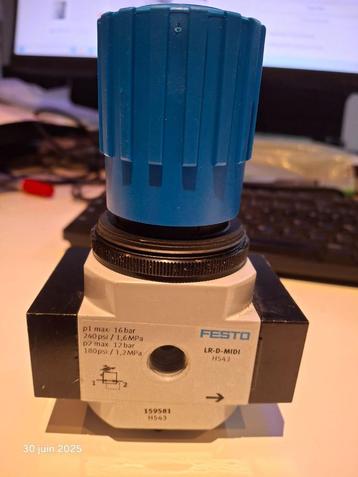 Festo drukregelaar, LR-D-MIDI H543 REF 159581 beschikbaar voor biedingen