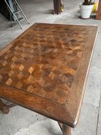 Speciaal eiken tafel vaserelli design, Ophalen