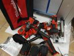 Combo 4 Milwaukee M18 borstelloze machines met tas, Ophalen, Zo goed als nieuw, 600 watt of meer, Boor- en/of Breekhamer