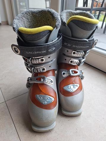 Skibotten salamon, Sport en Fitness, Skiën en Langlaufen, Gebruikt, Snowboots, Ski, Salomon