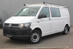Volkswagen Transporter 2.0TDI LWB DoKa dubbel cabine 6pl - 8, Voorwielaandrijving, Stof, Gebruikt, 4 cilinders