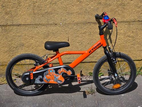 FIETS 16 INCH 4-6 JAAR 500 ROBOT B'TWIN, Fietsen en Brommers, Fietsen | Kinderfietsjes, Zo goed als nieuw, Ophalen