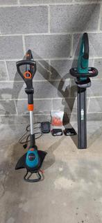 Gardena Edge+Bosch heggenschaar, Tuin en Terras, Ophalen, Accu