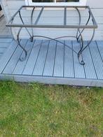 Tafelonderstel in smeedijzer, Tuin en Terras, Ophalen, Zo goed als nieuw