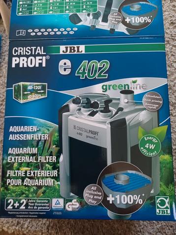 Aquariun filter Jbl e420 met toebehoren