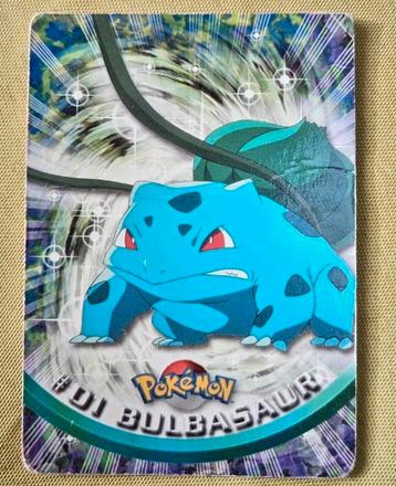 Pokémon topps card bulbasaur goede staat 1999